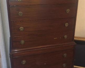 VINTAGE HIGHBOY DRESSER