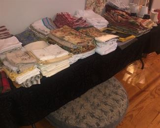 LINENS & DECORATIVE LAMPSHADES