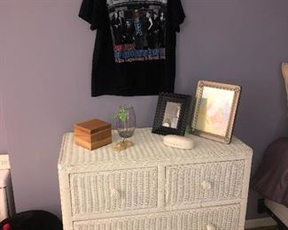 WICKER DRESSER