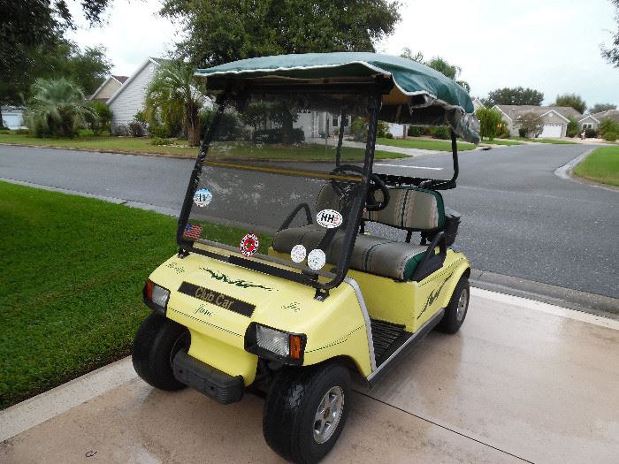 2001 Club Car, Batteries 2 years old