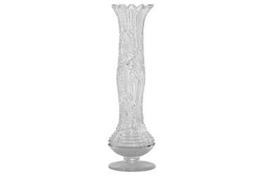 0006 Very Unusual Brilliant Cut Crystal Vase