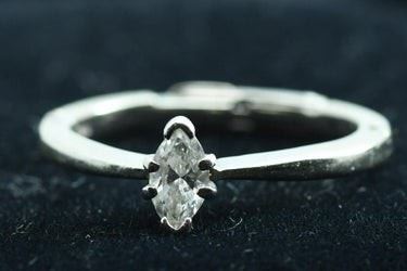 0032A Ladies Marquis Diamond Ring