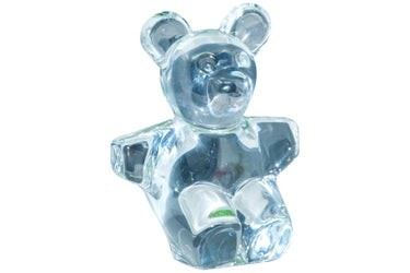 0062 Daum France Crystal Teddy Bear Figure