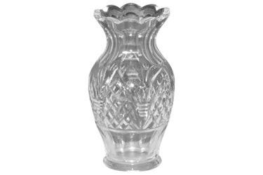 0084 Waterford Vase w Hand Cut Decoration