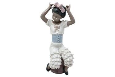 0108 Lladro Figure of Young Female