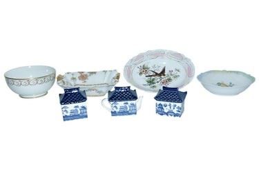 0187 Lot Vintage Ceramic Serving Platters Dishes