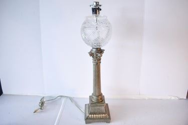 0196 Column Form Crystal Lamp