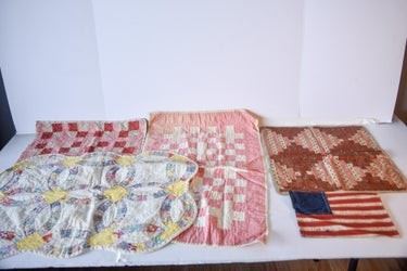 0198 Collection of Five Doll Quilts