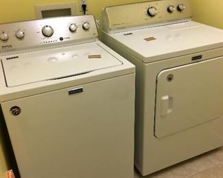 Maytag washer and dryer set