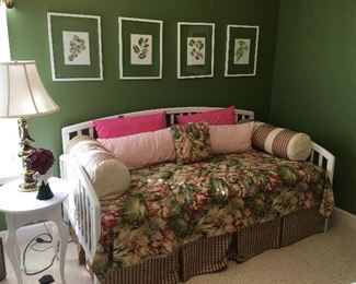 White day bed