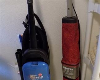 upright vacuum (SOLD )and electric broom
