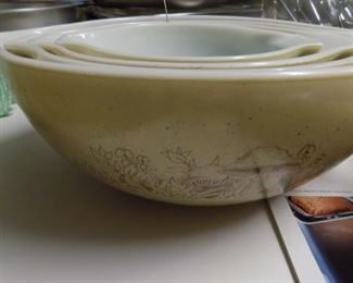 Pyrex Mixing Bowls