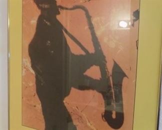 Sedona jazz festival signed art