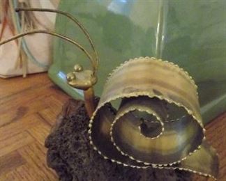 original metal art snail