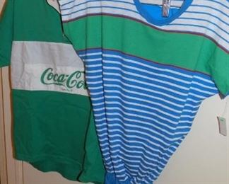 vintage jazzercise wear....Coca Cola shirt SOLD