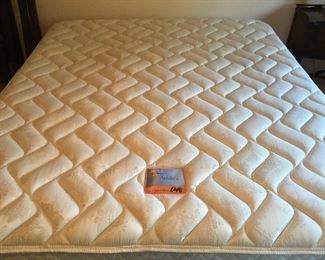 King mattress and box spring. Very good condition with lots of life remaining. More on the firm side