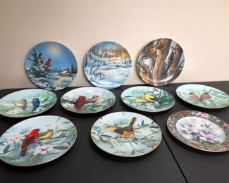 Assorted Bird Collectors Plates https://ctbids.com/#!/description/share/263208