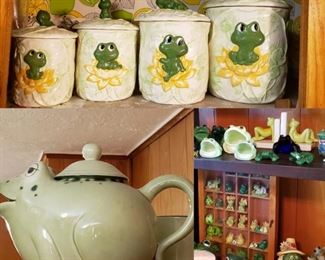 Frog Canisters, frog everything!