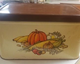 vintage bread box