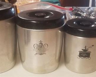 Aluminum canister set