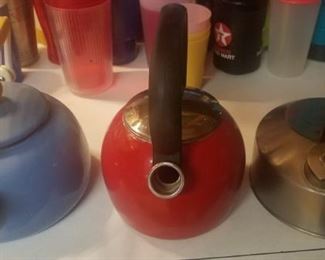 vintage tea pots