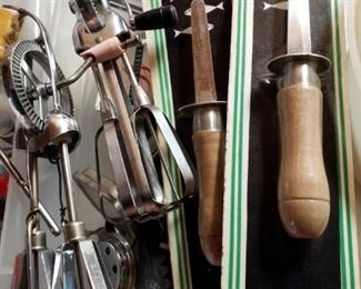 vintage hand held mixers