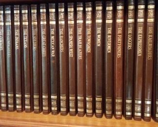 "The Old West" book collection