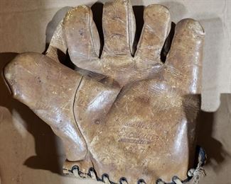 vintage baseball glove