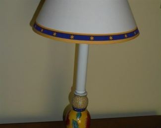 Wimcycle table lamp w/ceramic base
