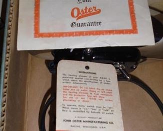 Vintage Oster Airjet hand held hair dryer in orig box (works)