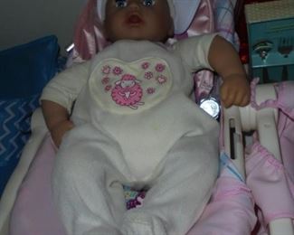 Baby Annabell Zapp Creation 2007 w/carrier