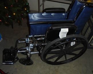 Complete wheel chair  excellent condition - no rips or tears