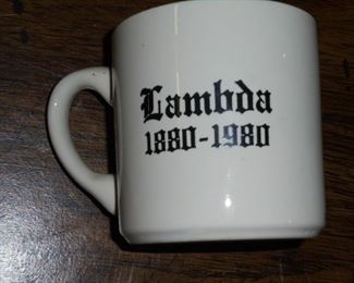 Lee univ. Kappa Sigma mug Lambda 1880 - 1980