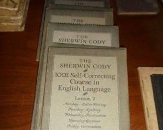 Vintage Sherwin Cody 100% Self-Correcting Course in English Language - 1918