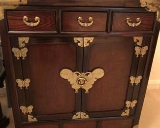 Asian Inspired Storage Cabinet