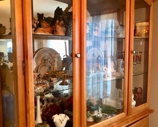 Dining room furniture & dishes etc.