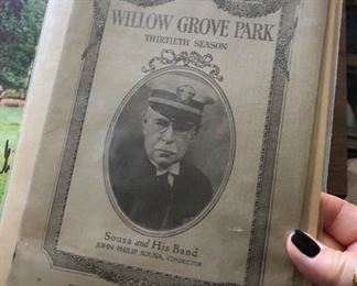 Musical paper ephemera 