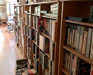 Concert performances on VHS