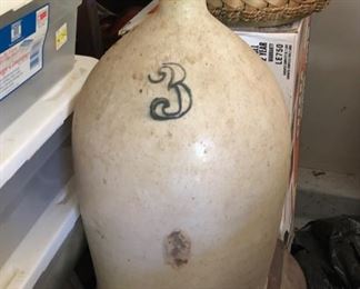 Stoneware jug