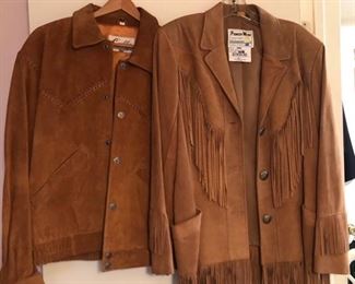 Suede jackets 
