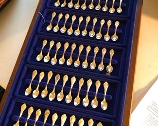Silver mini spoons 
