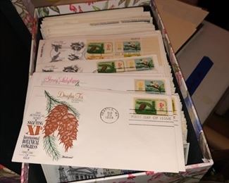 First day issue stamps 