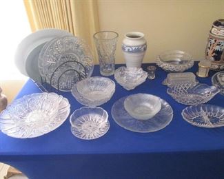 Glassware Serving Pieces