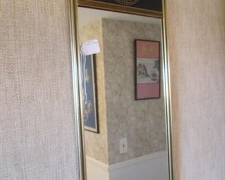Asian-Motif Wall-Mount Mirror