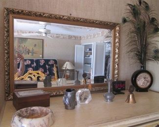 Rectangular Framed Wall Mirror