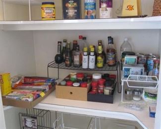 Food & Spices + Racks and Cutting Boards