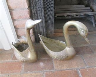 Sculpture Pair of Ducks