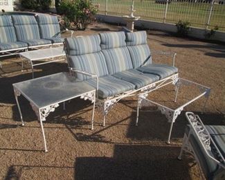 Assortment of Wrought Iron Patio Furniture