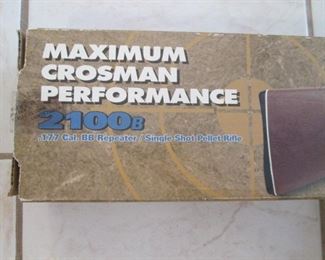 2100B Pellet Rifle + BB Gun