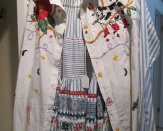 Embellished Casual Wear Skirt and Blouse - Fun!